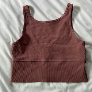 Lululemon reversible crop top